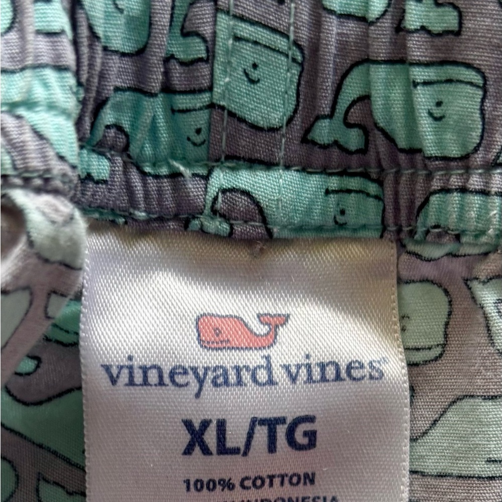 Vineyard Vines Men's Blue Patterned Lounge Pants Size XL - Picture 3 of 4